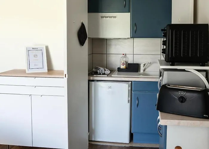 아파트 Lumineux Studio-greoux-les-bains *